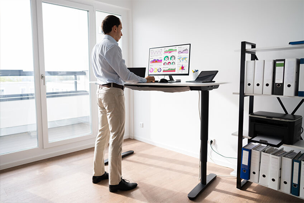 sit and stand desk